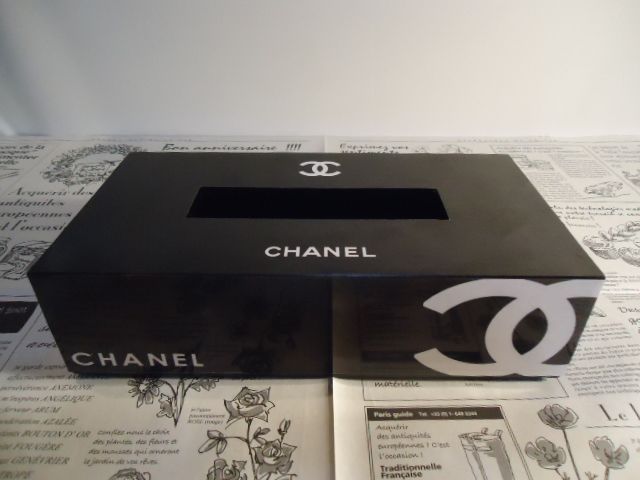 CHANEL シャネル ノベルティ ティッシュケース 小物入れ